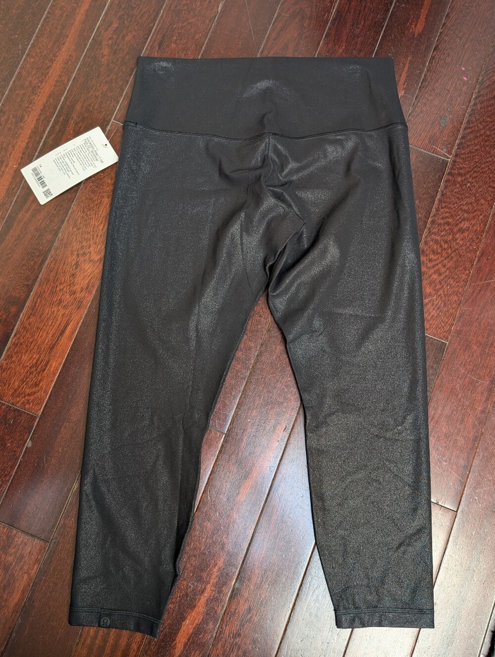lululemon Align™ High-Rise Pant 25" - Shimmer Black - Picture 9 of 10
